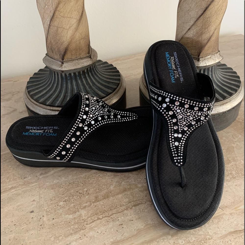 Skechers memory foam sandals